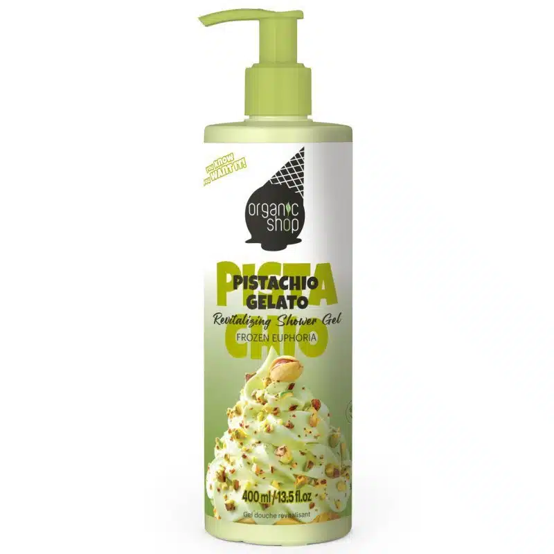 Organic Shop Pisztácia fagyi Revitalizáló tusfürdő gél - 400ml 1 Organic Shop Pisztácia fagyi Revitalizáló tusfürdő gél - 400ml