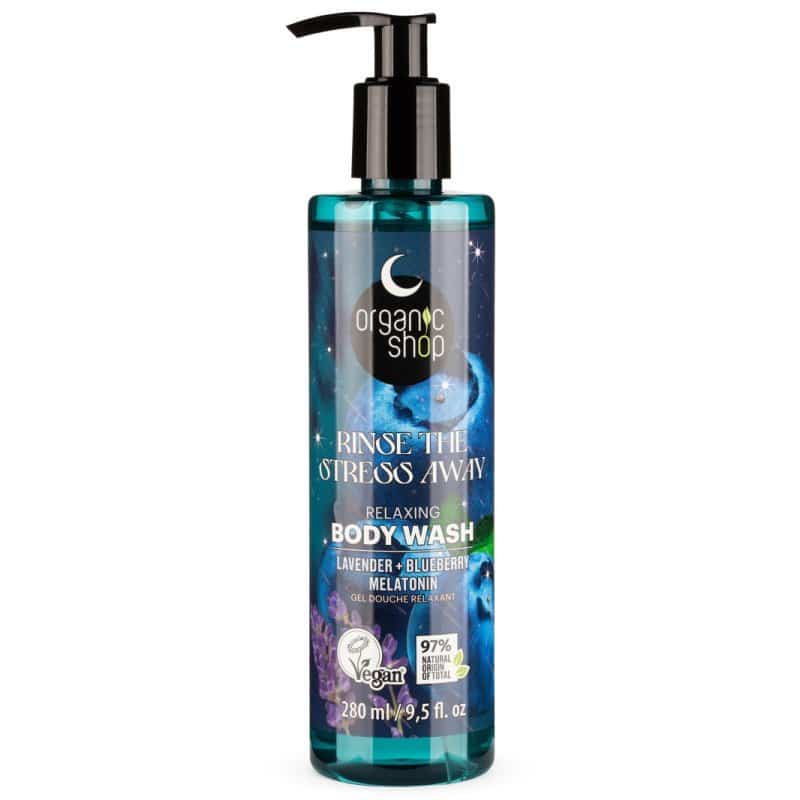 Organic Shop Relaxáló tusfürdő levendulával, áfonyával és melatoninnal - 260ml 1 Organic Shop Relaxáló tusfürdő levendulával, áfonyával és melatoninnal - 260ml
