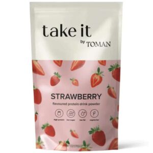 Take it by Toman Fehérje italpor - Eper - 450g