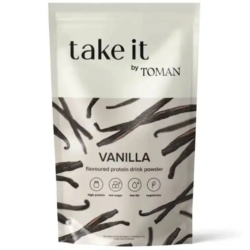 Take it by Toman Fehérje italpor - Vanília - 450g 1 Take it by Toman Fehérje italpor - Vanília - 450g
