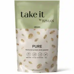 Take it by Toman Vegan Zab fehérje italpor - Natúr - 450g