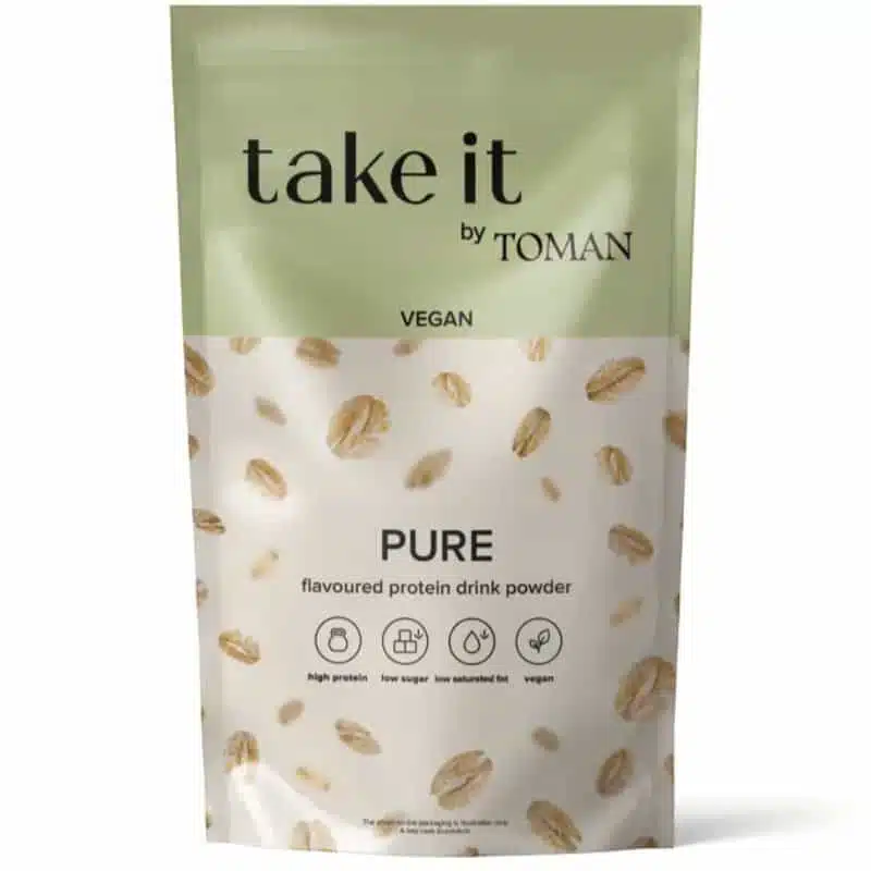 Take it by Toman Vegan Zab fehérje italpor - Natúr - 450g 1 Take it by Toman Vegan Zab fehérje italpor - Natúr - 450g