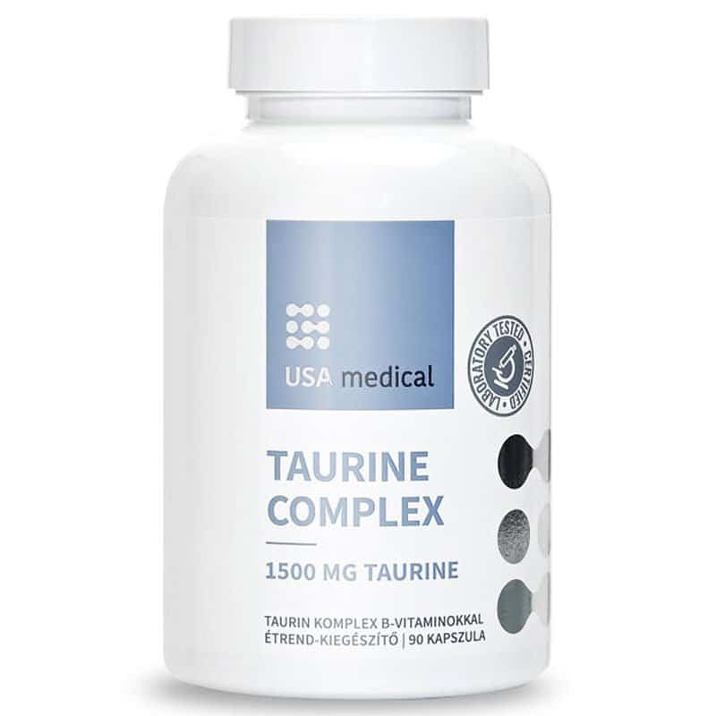 USA Medical Taurine Complex kapszula - 90db 1 USA Medical Taurine Complex kapszula - 90db