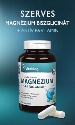 Vitaking Magnézium Biszglicinát + P5P (B6-vitamin) kapszula