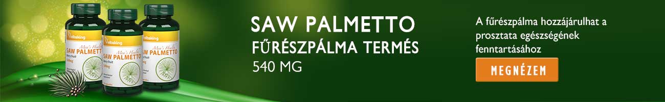 Vitaking Saw Palmetto (Fűrészpálma, Szabalpálma, Törpepálma)
