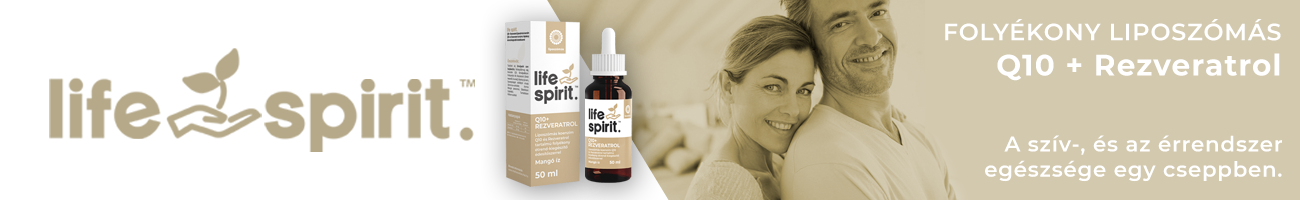 Life Spirit Liposzómás Q10 Koenzim + Rezveratrol csepp