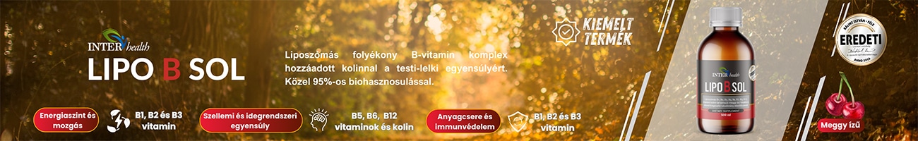 Interhealth Lipo B sol Liposzómás B-vitamin Komplex