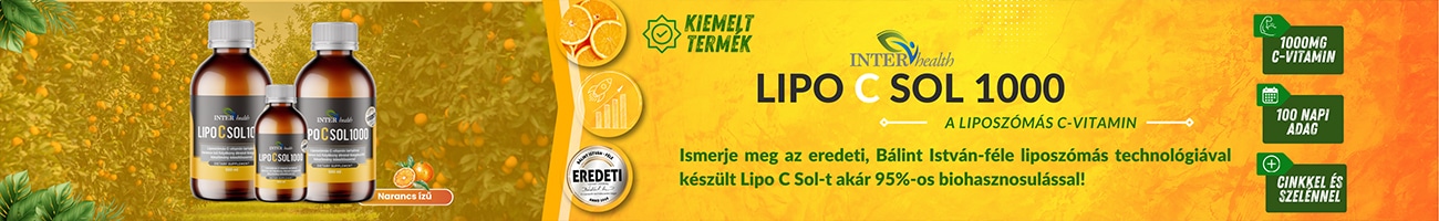 Interhealth Lipo C sol 1000 Liposzómás C-vitamin