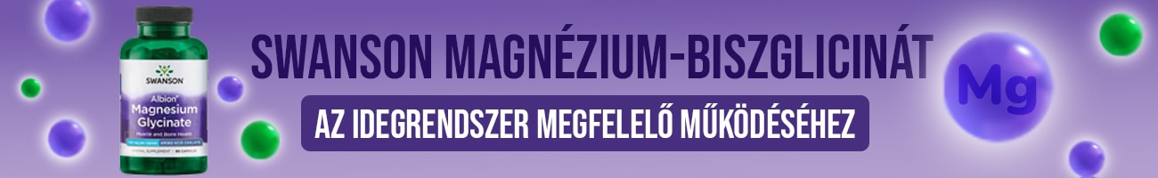 Swanson Magnézium-Glicinát kapszula