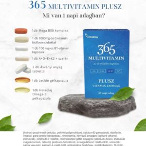 Vitaking 365 Multivitamin Plusz vitamin csomag - 30db 5 Vitaking 365 Multivitamin Plusz vitamin csomag - 30db - Image 2