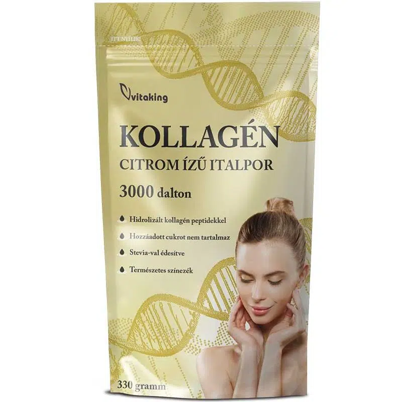 Vitaking Kollagén Citrom ízű italpor - 330g 2 Vitaking Kollagén Citrom ízű italpor - 330g - Image 2