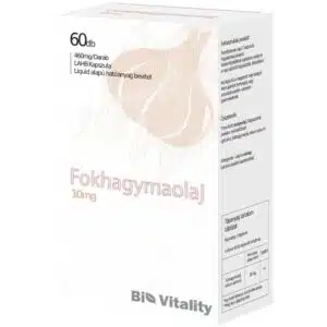 Bio Vitality Fokhagymaolaj lágyzselatin kapszula - 60db
