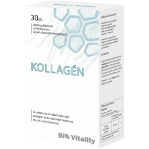 Bio Vitality Kollagén lágyzselatin kapszula - 30db