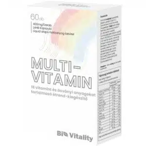 Bio Vitality Multi-vitamin lágyzselatin kapszula - 60db
