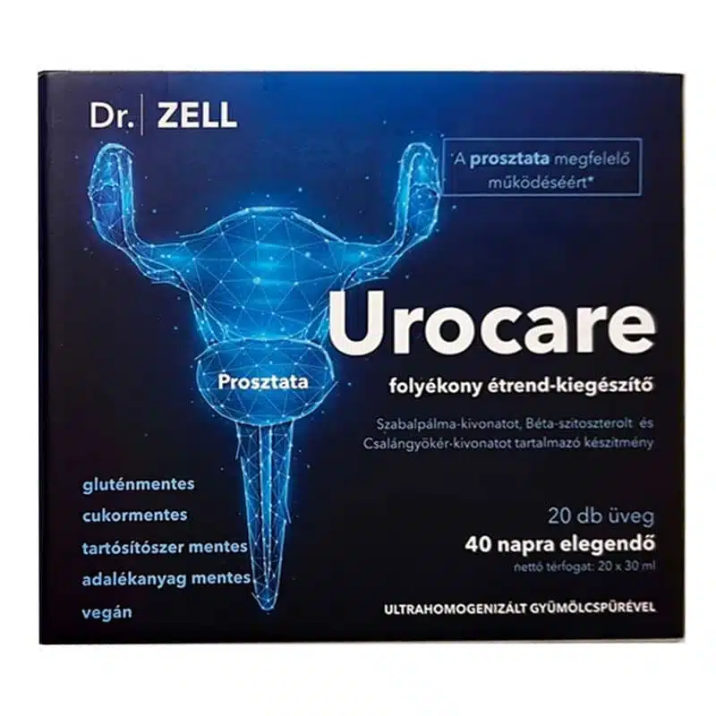 Dr. Zell Urocare folyékony étrend-kiegészítő - 20db 1 Dr. Zell Urocare folyékony étrend-kiegészítő - 20db