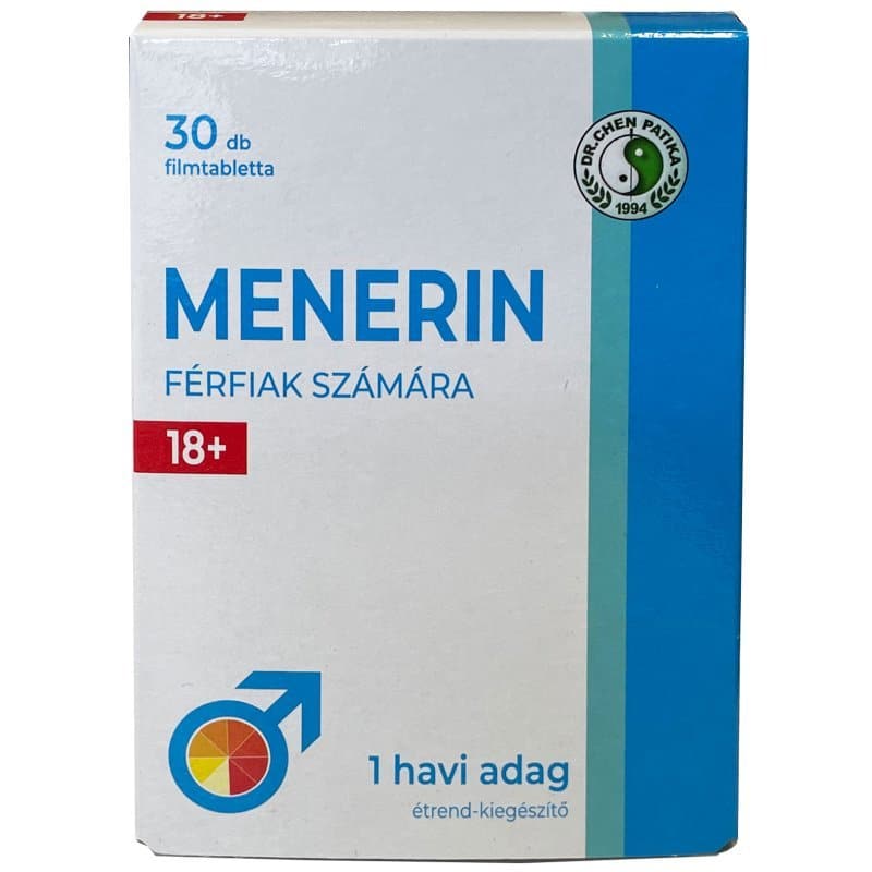 Dr. Chen Menerin filmtabletta férfiak számára - 30db 1 Dr. Chen Menerin filmtabletta férfiak számára - 30db