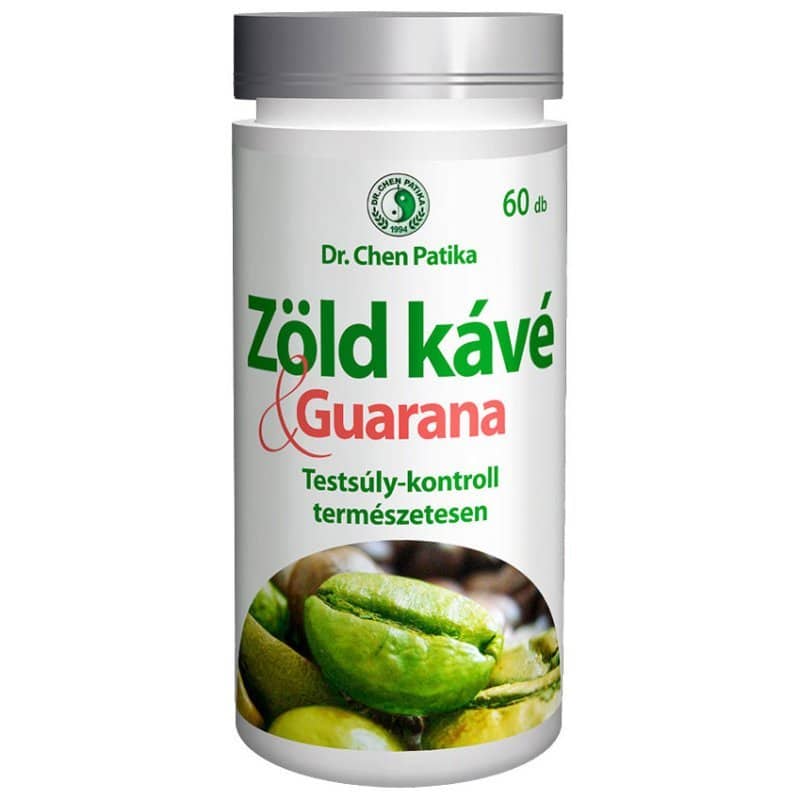 Dr. Chen Zöldkávé Guarana kapszula - 60db 1 Dr. Chen Zöldkávé Guarana kapszula - 60db