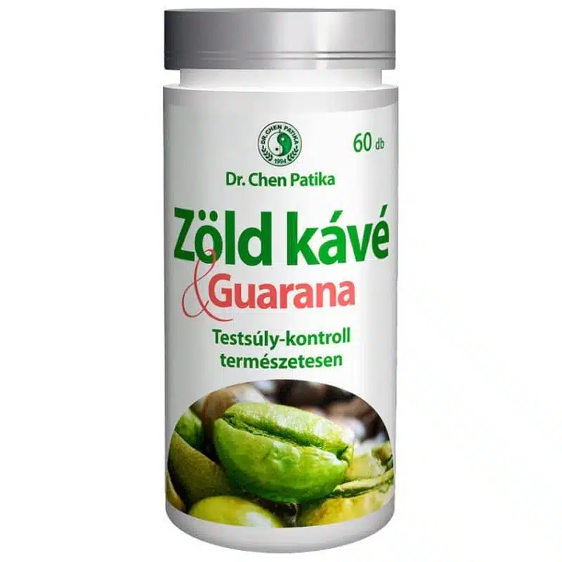 Dr. Chen Zöldkávé Guarana kapszula - 60db 1 Dr. Chen Zöldkávé Guarana kapszula - 60db