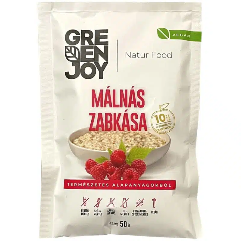 GreenJoy Málnás zabkása - 50g 1 GreenJoy Málnás zabkása - 50g
