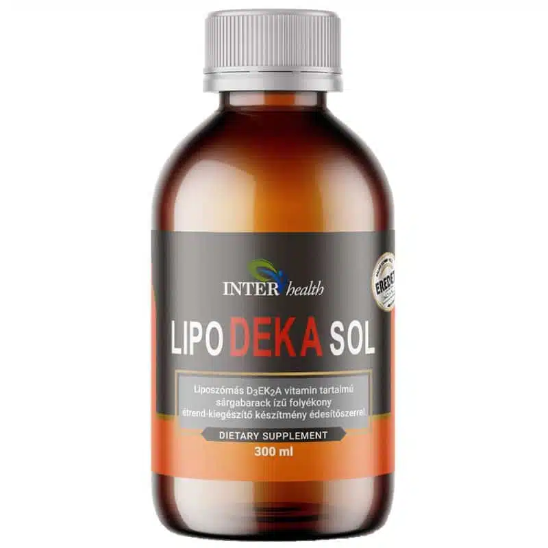 Interhealth Lipo DEKA sol Liposzómás Multivitamin - 300ml 1 Interhealth Lipo DEKA sol Liposzómás Multivitamin - 300ml