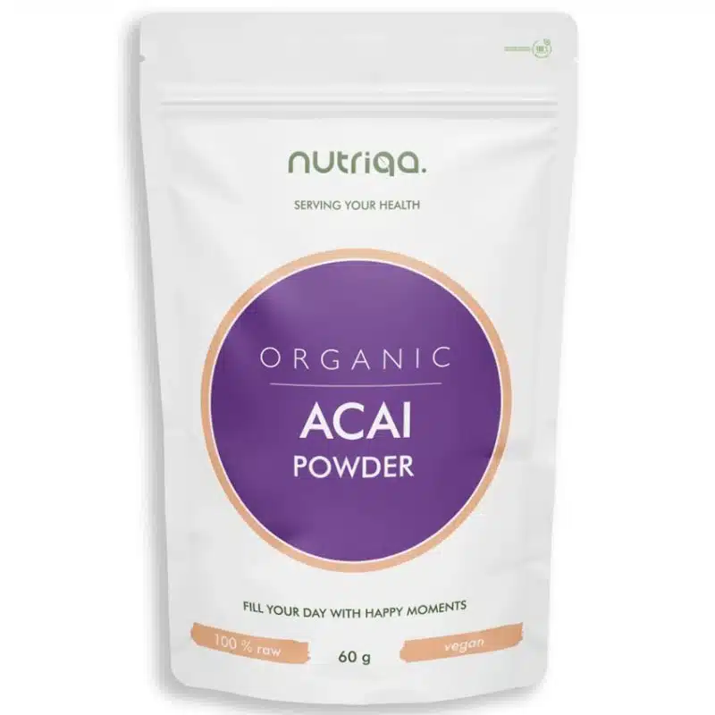 Nutriqa Bio Acai por - 60g 1 Nutriqa Bio Acai por - 60g