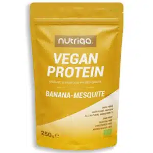 Nutriqa Bio Banán-Mesquite Vegán Proteinmix - 250g