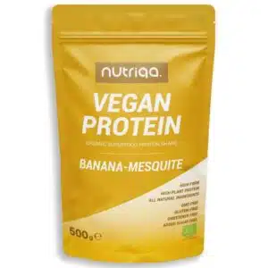 Nutriqa Bio Banán-Mesquite Vegán Proteinmix - 500g