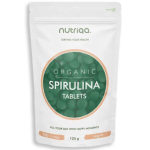 Nutriqa Bio Spirulina Alga tabletta - 125g