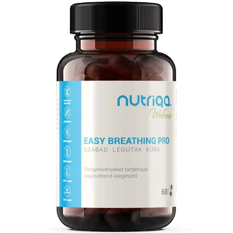 Nutriqa Easy Breathing Pro - Szabad Légutak Kúra - 60db 1 Nutriqa Easy Breathing Pro - Szabad Légutak Kúra - 60db