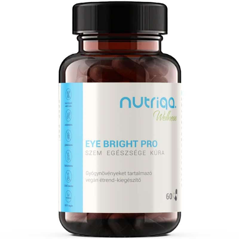 Nutriqa Eye Bright Pro - Szem Egészsége Kúra - 60db 1 Nutriqa Eye Bright Pro - Szem Egészsége Kúra - 60db