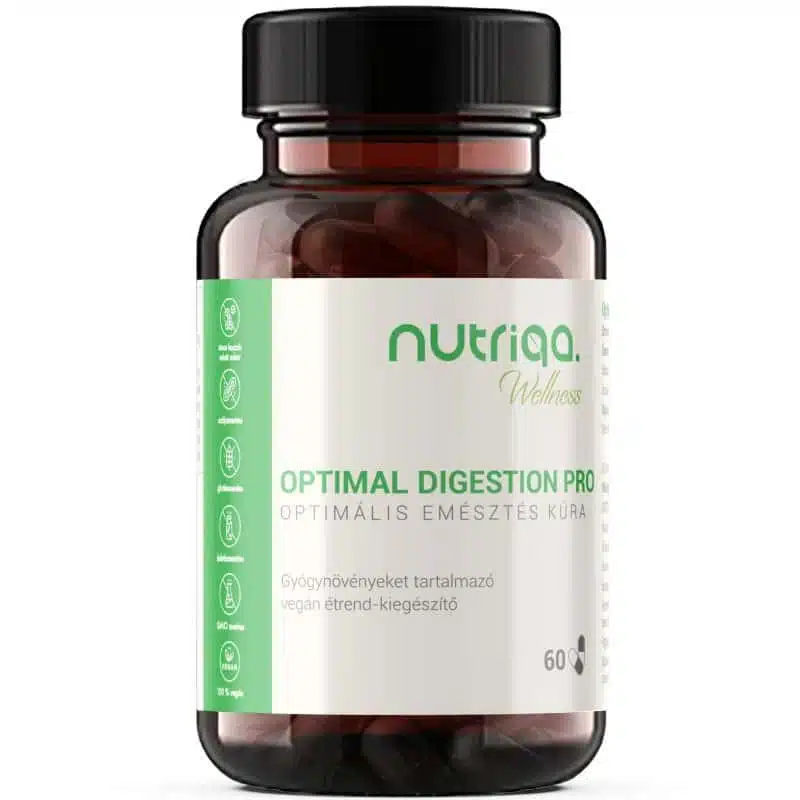 Nutriqa Optimal Digestion Pro - Optimális Emésztés Kúra - 60db 1 Nutriqa Optimal Digestion Pro - Optimális Emésztés Kúra - 60db