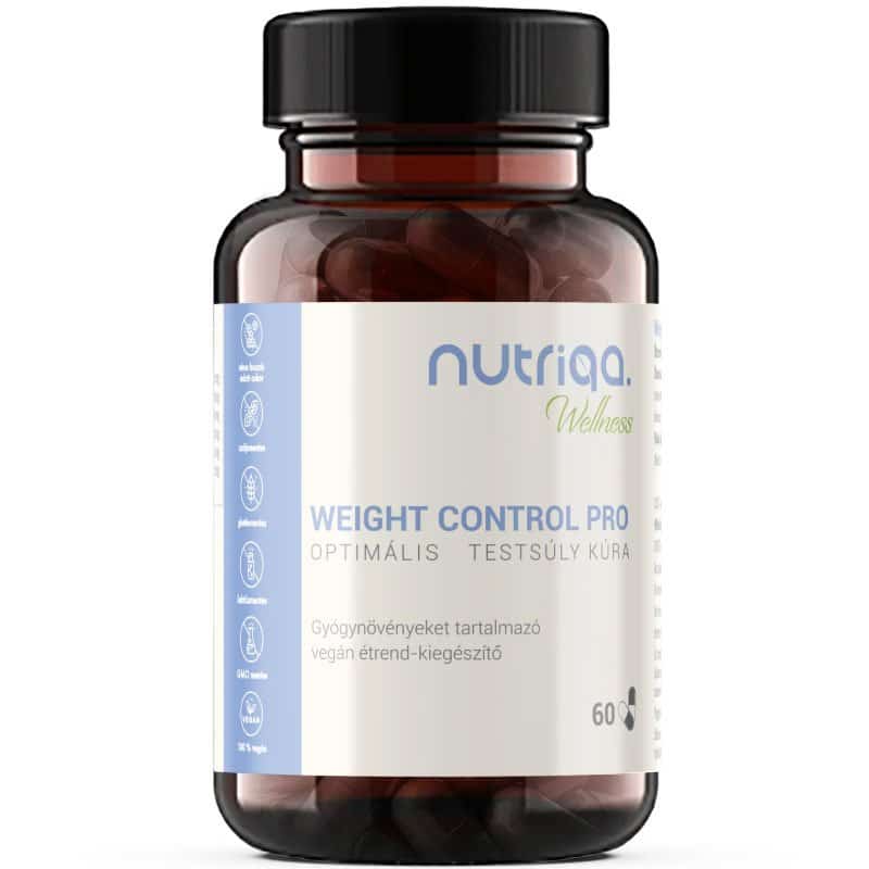 Nutriqa Weight Control Pro - Optimális Testsúly Kúra - 60db 1 Nutriqa Weight Control Pro - Optimális Testsúly Kúra - 60db
