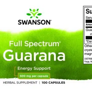 Swanson Full Spectrum Guarana kapszula - 100db 3 Swanson Full Spectrum Guarana kapszula - 100db - Image 2