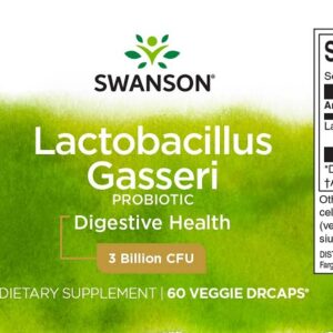 Swanson Lactobacillus Gasseri Probiotic kapszula - 60db 3 Swanson Lactobacillus Gasseri Probiotic kapszula - 60db - Image 2