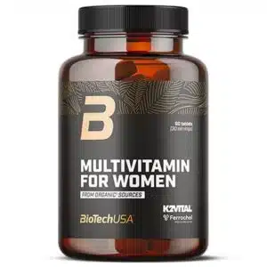 BioTech USA Multivitamin for Women Organic Sources tabletta - 60db