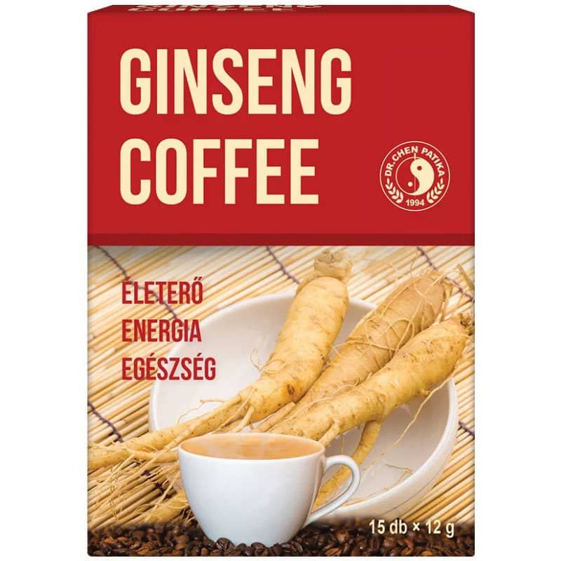 Dr. Chen Ginseng kávé - 15 tasak 1 Dr. Chen Ginseng kávé - 15 tasak