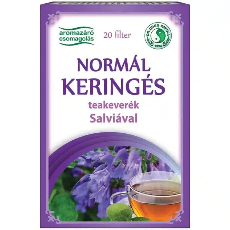 Dr. Chen Normál Keringés Teakeverék Salviával - 20 filter 1 Dr. Chen Normál Keringés Teakeverék Salviával - 20 filter