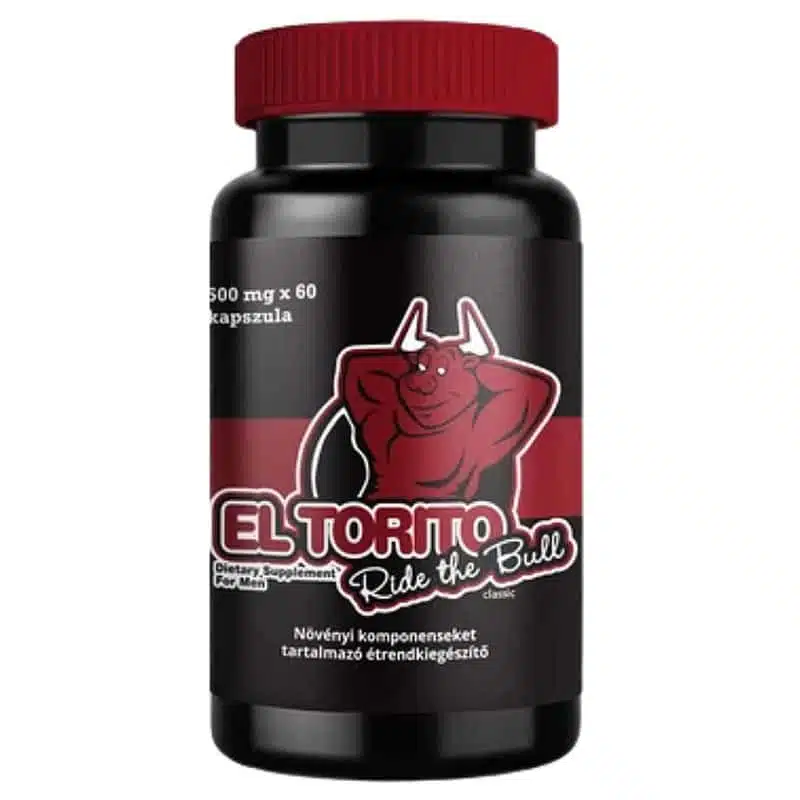 El Torito potencianövelő kapszula - 60db 1 El Torito potencianövelő kapszula - 60db