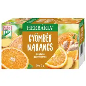 Herbária Gyömbér-Narancs tea - 20 filter