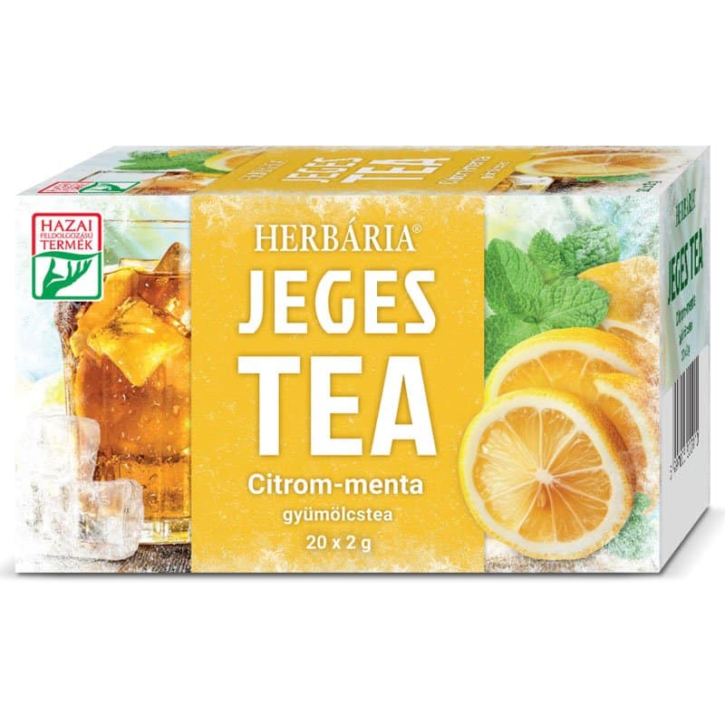 Herbária Jeges tea Citrom-Menta - 20 filter 1 Herbária Jeges tea Citrom-Menta - 20 filter