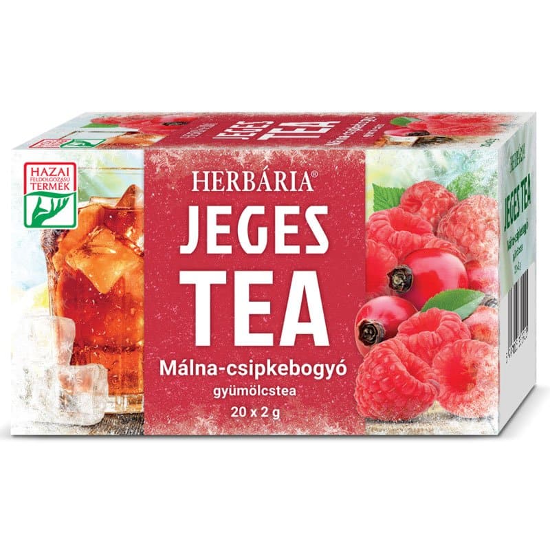 Herbária Jeges tea Málna-Csipkebogyó - 20 filter 1 Herbária Jeges tea Málna-Csipkebogyó - 20 filter