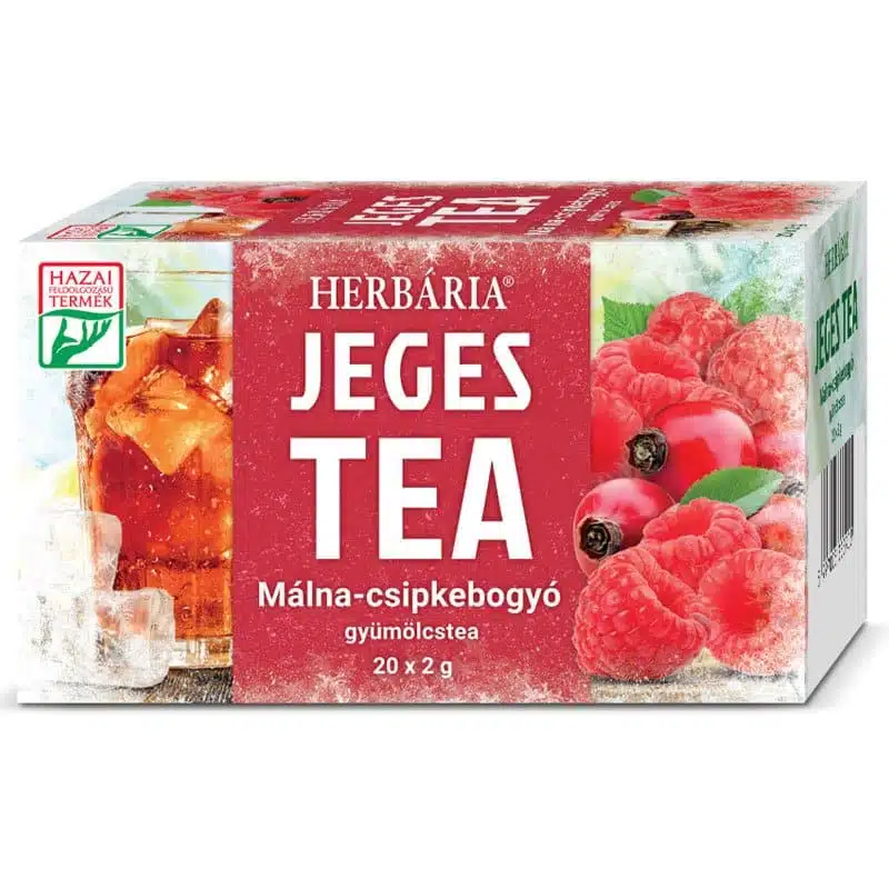 Herbária Jeges tea Málna-Csipkebogyó - 20 filter 1 Herbária Jeges tea Málna-Csipkebogyó - 20 filter