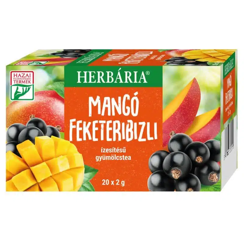 Herbária Mangó-Feketeribizli tea - 20 filter 1 Herbária Mangó-Feketeribizli tea - 20 filter