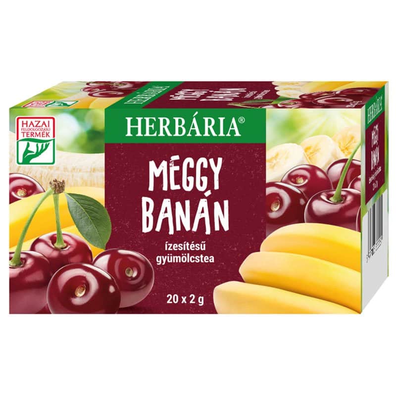 Herbária Meggy-Banán tea - 20 filter 1 Herbária Meggy-Banán tea - 20 filter