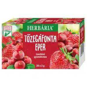 Herbária Tőzegáfonya-Eper tea - 20 filter