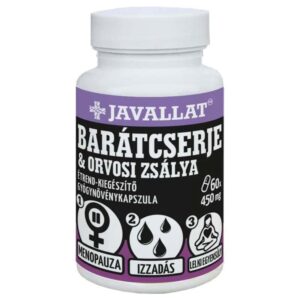 Javallat Barátcserje és Orvosi zsálya kapszula - 60db