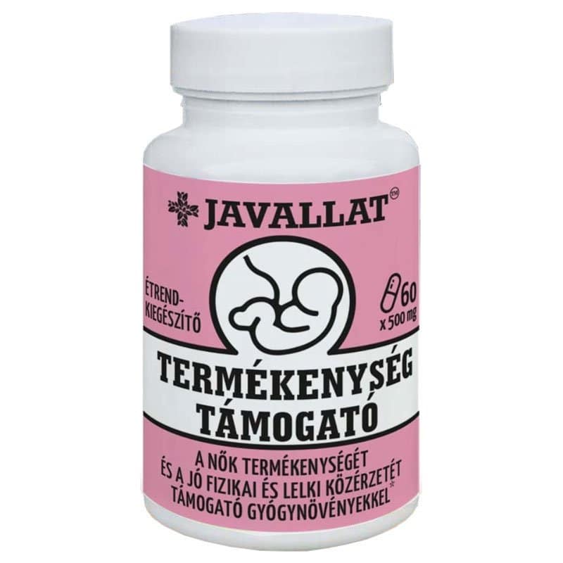 Javallat Termékenység támogató kapszula - 60db 1 Javallat Termékenység támogató kapszula - 60db