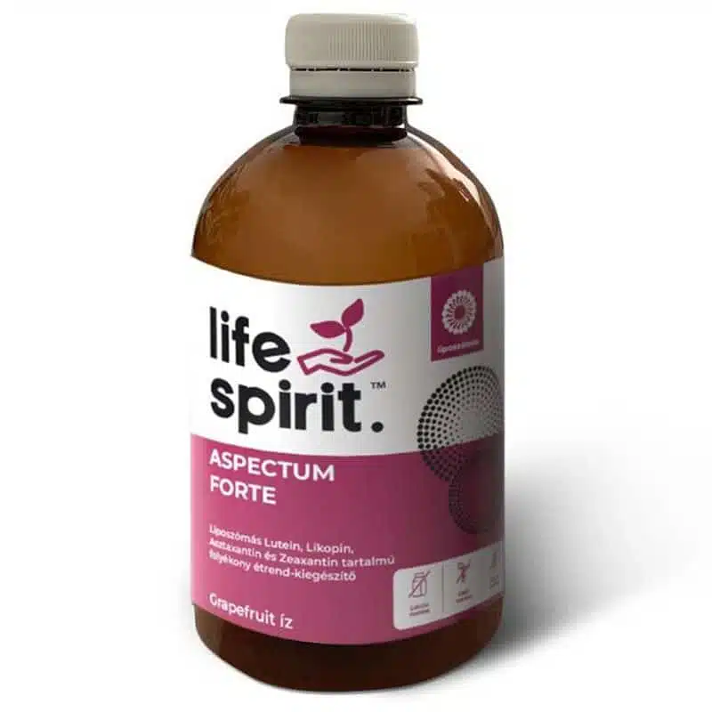 Life Spirit Aspectum Forte szemvédő liposzómás ital - 300ml 1 Life Spirit Aspectum Forte szemvédő liposzómás ital - 300ml