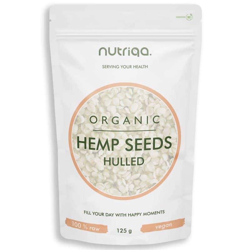 Nutriqa Bio Hántolt kendermag - 125g 1 Nutriqa Bio Hántolt kendermag - 125g