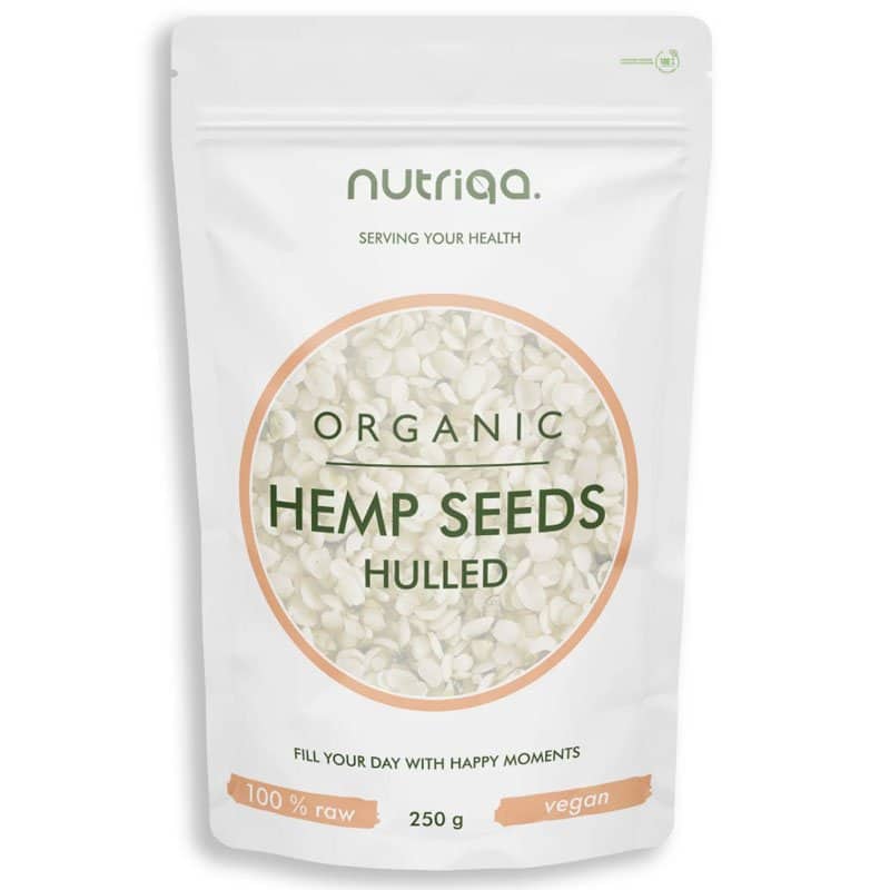 Nutriqa Bio Hántolt kendermag - 250g 1 Nutriqa Bio Hántolt kendermag - 250g